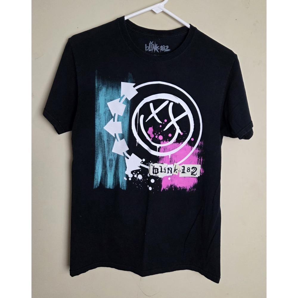 Blink 182 T-Shirt Men's Small Black